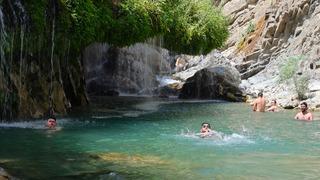 Hakkari'deki Sineber Kanyonu doğal serinlik arayanların uğrak noktası oldu: Harika bir doğası var 