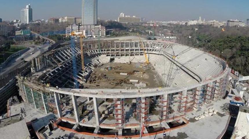 Beşiktaş'ın stat inşaatı m&uuml;h&uuml;rlendi