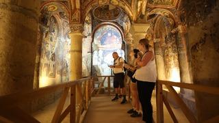 Kapadokya'daki Karanlık Kilise'nin freskleri 10 yılda 1 milyondan fazla ziyaretçiyi ağırladı