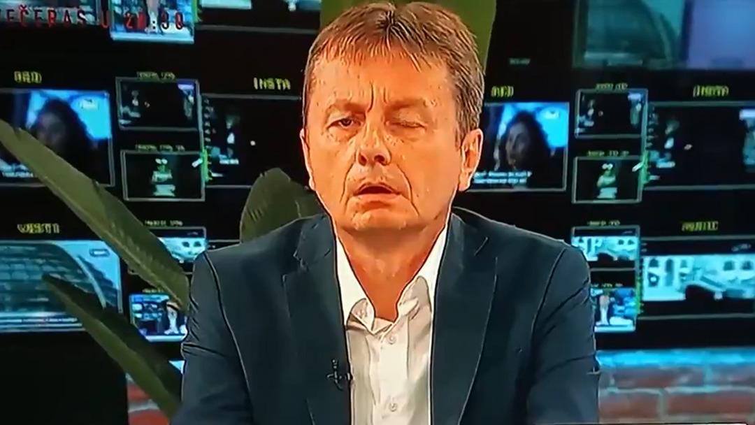 Sırp Bakan Darko Glisic canlı yayınında beyin kanaması geçirdi! 1