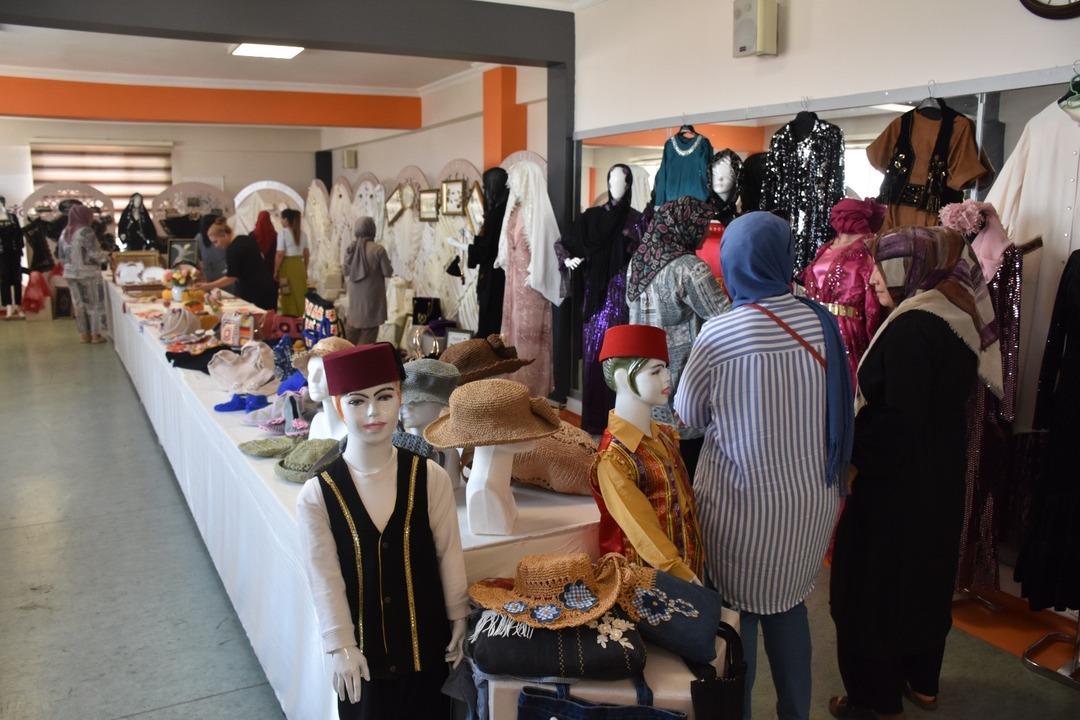 Gaziantepli kadınların el emeği sergisi göz kamaştırdı 5