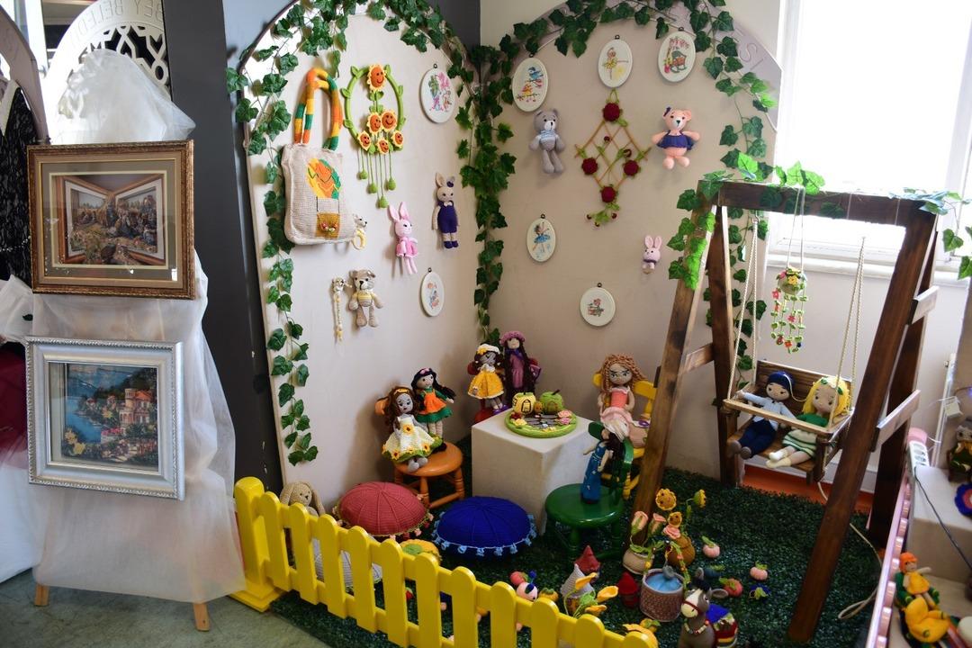 Gaziantepli kadınların el emeği sergisi göz kamaştırdı 2