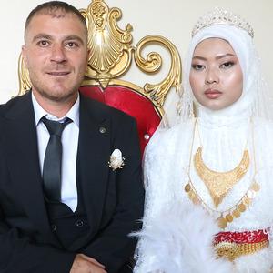 Yüksekova'ya Endonezyalı gelin: Turist kafilesini kaybedince Hakkarili Rıdvan ile tanıştı