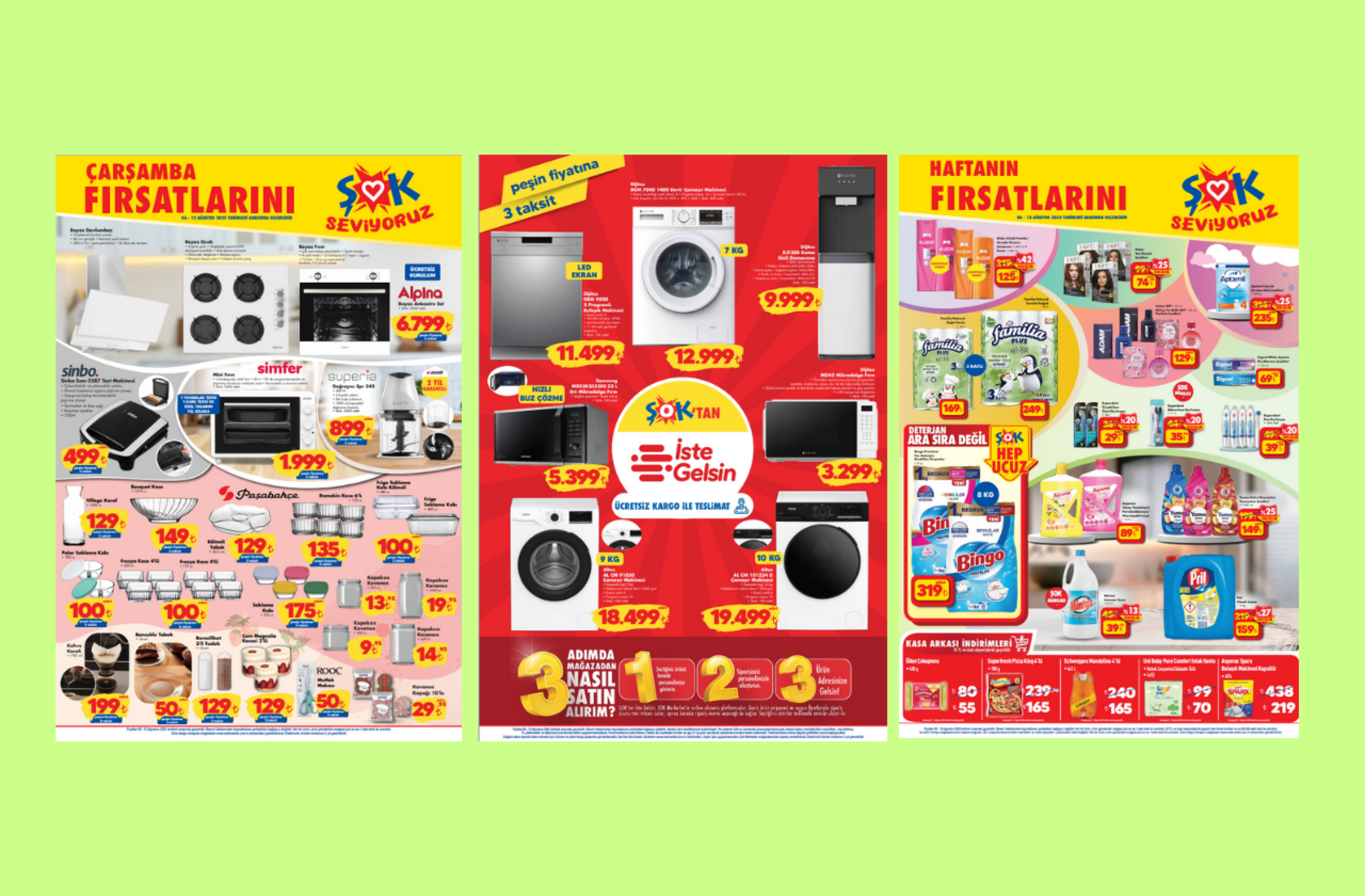 ŞOK'a Sinbo tost makinesi geliyor! 6 Ağustos 2025 ŞOK Aktüel Ürünler Kataloğu