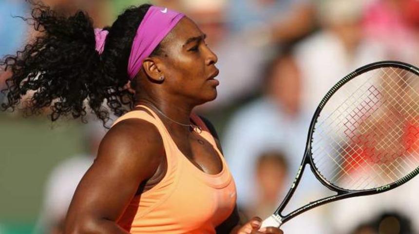 Roland Garros'ta zafer Serena Williams'ın