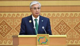 Kazakistan Cumhurbaşkanı Tokayev: "Sınırlı ulaşım bağlantıları, denize kıyısı olmayan ülkeler için büyük sorun"