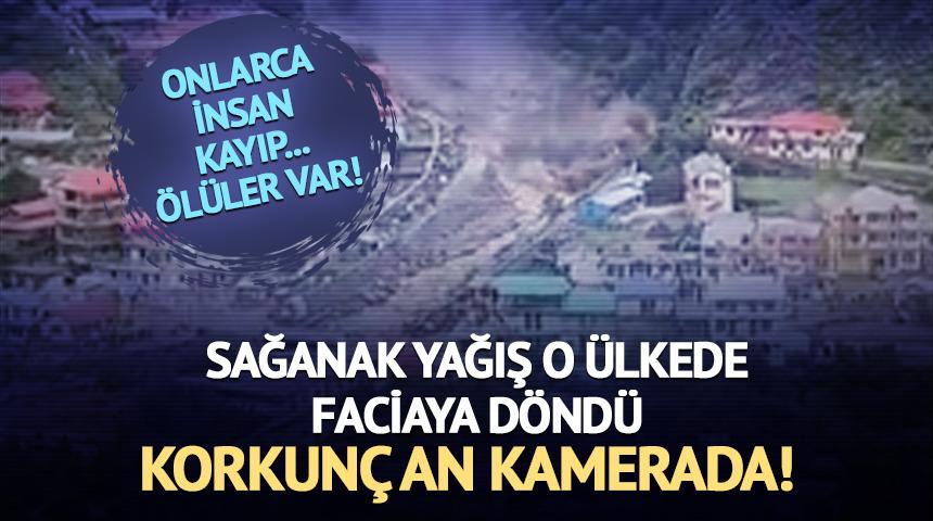Heyelan evleri sürükledi! Onlarca kişi kayıp, ölüler var