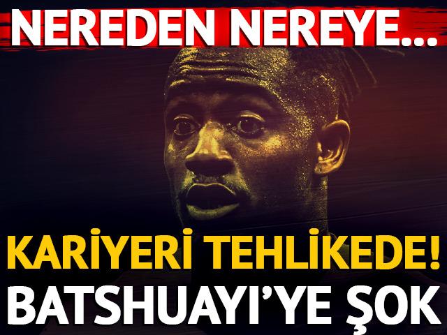 Nereden nereye... Batshuayi'nin futbolculuk kariyeri tehlikeye girdi!