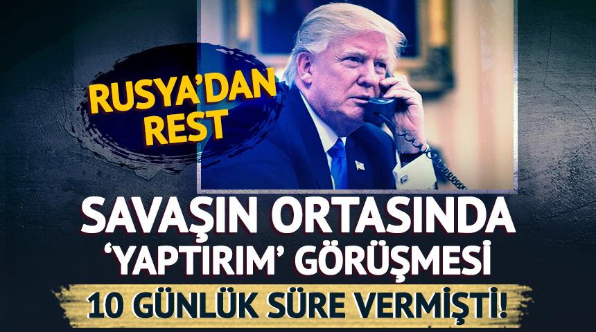 Savaşın ortasında 'yaptırım' görüşmesi