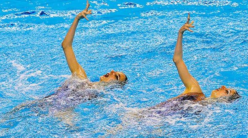 Heyecan havuzda başladı