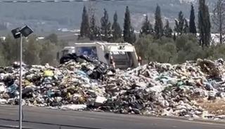Kemalpaşa'da çöp dağları oluştu