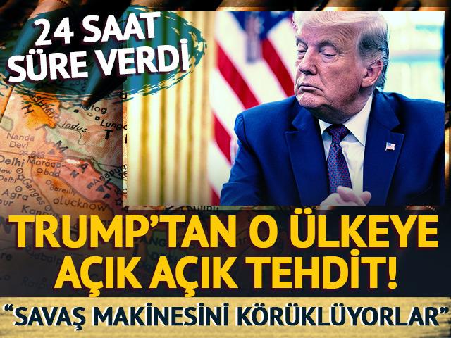 Trump'tan o ülkeye 'Rus petrolü' tehditi! 24 saat süre verdi: "Savaş makinesini körüklüyorlar"