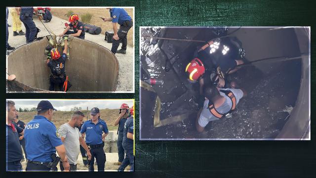 Hırsızlık için indiği kuyuda mahsur kaldı... İki arkadaşı bırakıp kaçtı, o böyle yakalandı