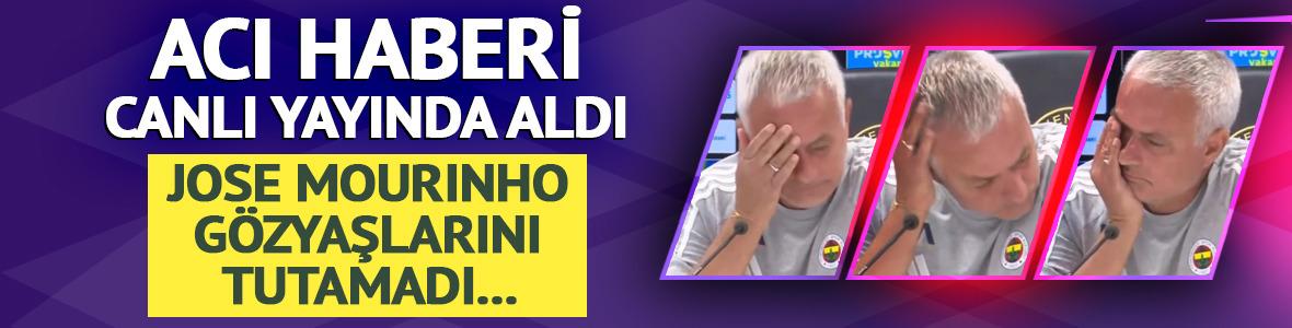 Jose Mourinho canlı yayında gözyaşlarını tutamadı! Arkadaşının ölüm haberini alınca yıkıldı