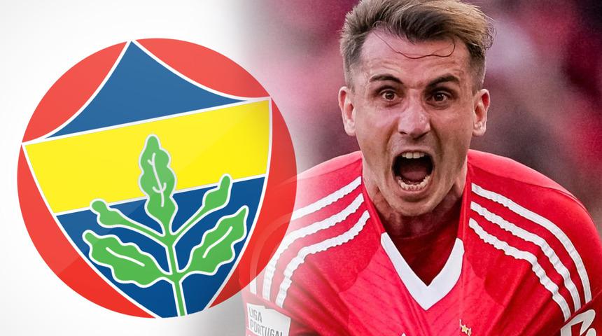 Kerem Aktürkoğlu, Fenerbahçe'yi resmen açıkladı! "Jose Mourinho ile çok çalışacak olmak beni heyecanlandırıyor"