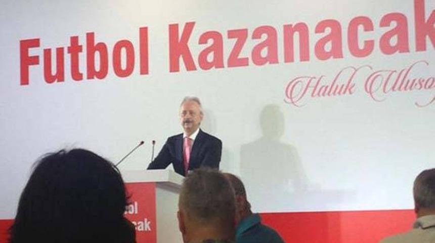 Haluk Ulusoy, TFF başkanlığına adaylığını a&ccedil;ıkladı