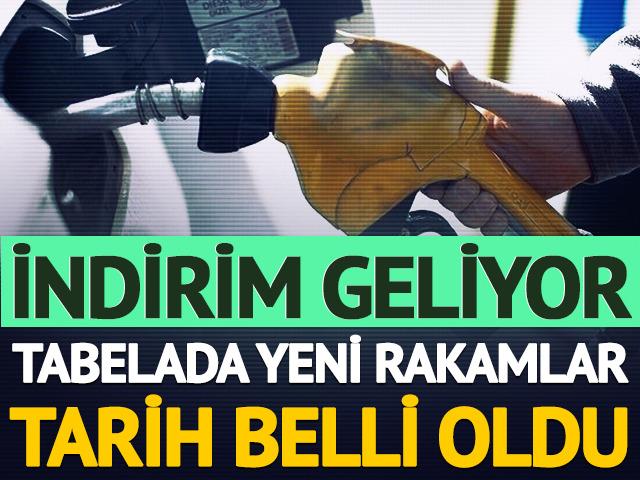 İndirim geliyor! Akaryakıt tabelasında yeni rakamlar
