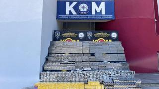 Adana’da 18 bin 700 paket kaçak sigara ele geçirildi