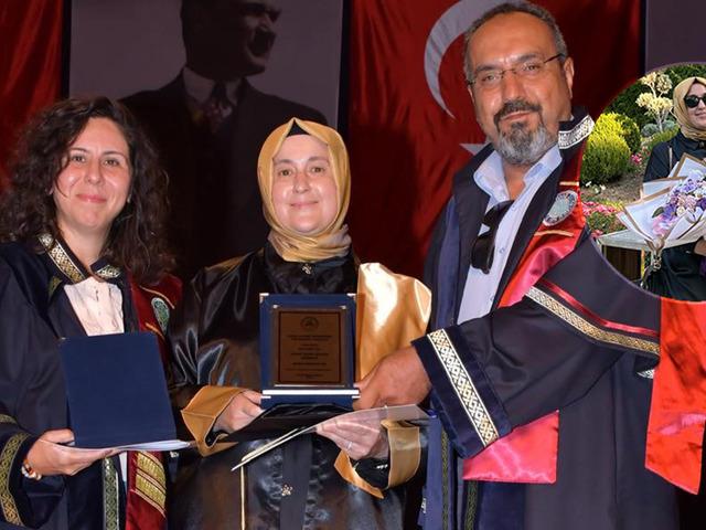 50 yaşındaki 5 çocuklu anneden büyük başarı!