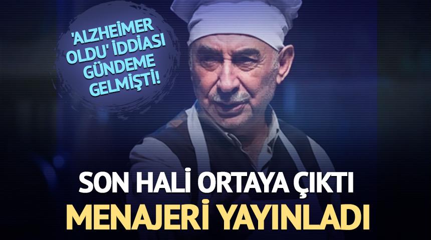 'Alzheimer oldu' iddiası gündeme gelmişti!  Son halini menajeri yayınladı