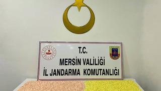 Mersin'de 18 bin 400 adet uyuşturucu hap ele geçirildi