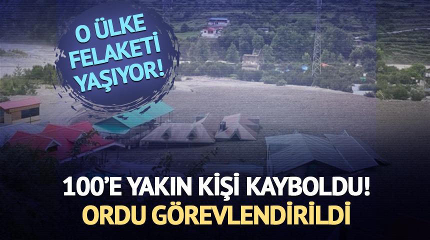 Hindistan'da sel felaketi! 100'e yakın kişi kayboldu