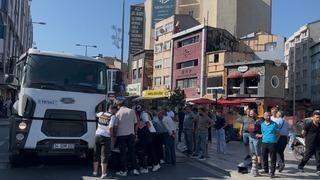 Yer: Çorlu! Ezilmekten kıl payı kurtuldu