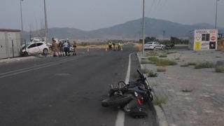 Gaziantep'te feci kaza! Otomobille motosiklet çarpıştı... 1 kişi hayatını kaybetti, 3 kişi yaralandı