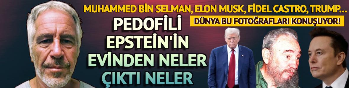 Dünya bu fotoğrafları konuşuyor! Pedofili Epstein’ın eviden çıktı! 