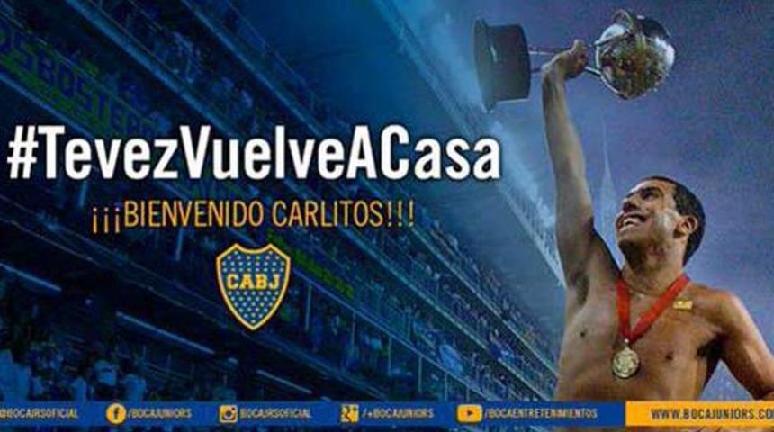 Tevez resmen Boca'da