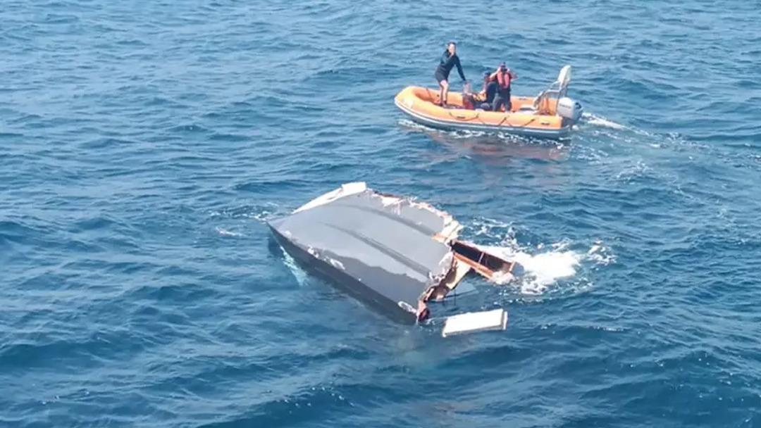 Teknesi parçalanmış halde bulunmuştu! Arama-kurtarma çalışmaları sürüyor... İş insanı Halit Yukay ın son anları ortaya çıktı 1