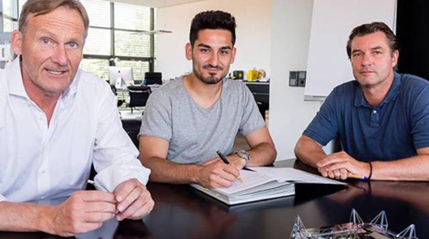 İlkay, Dortmund'da kaldı