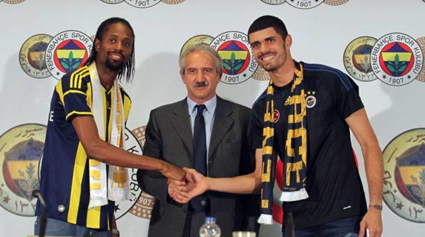 Fenerbah&ccedil;e'de Fabiano ve Ba imzaladı