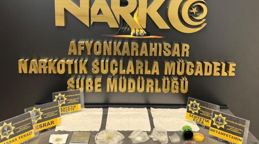 Afyonkarahisar’da uyuşturucu operasyonu