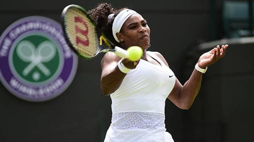 Muhteşem ma&ccedil; Serena'nın!