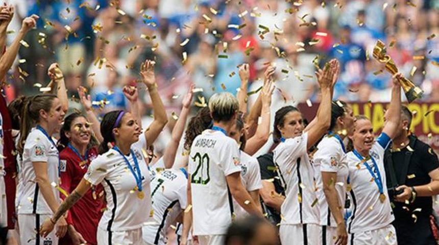 Kadınlarda zafer ABD'nin!