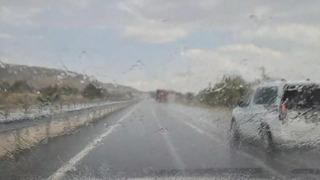 Edirne'deki orman yangınında imdada yağmur yetişti