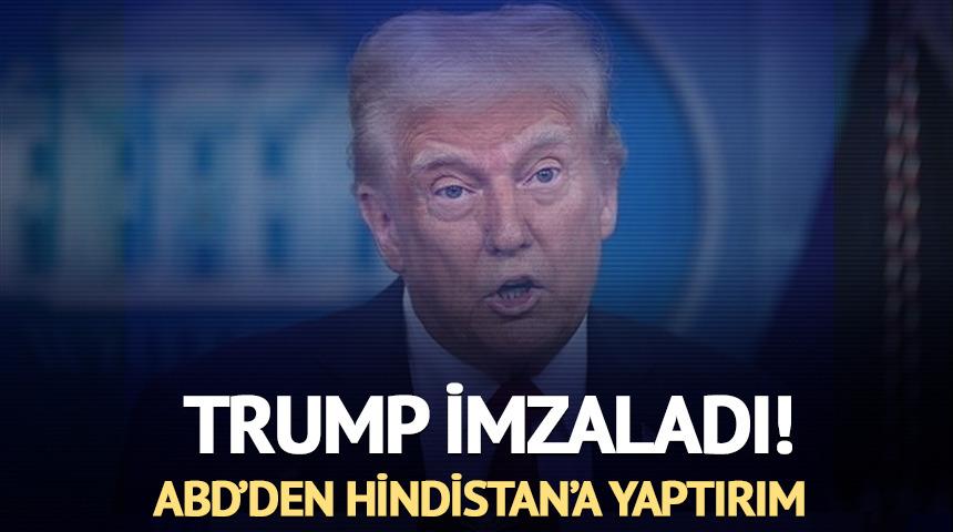 ABD'den Hindistan'a gümrük vergisi! 