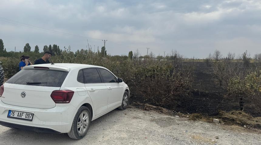 Van YYÜ kampüsünde arazi yangını