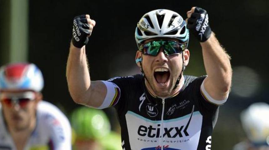 Fransa'da 7. etap Britanyalı Mark Cavendish'in
