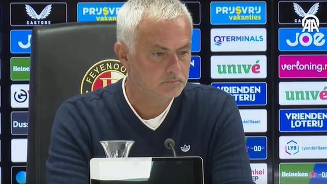 Jose Mourinho'dan Feyenoord yenilgisinin ardında açıklama: Birkaç hata dışında...