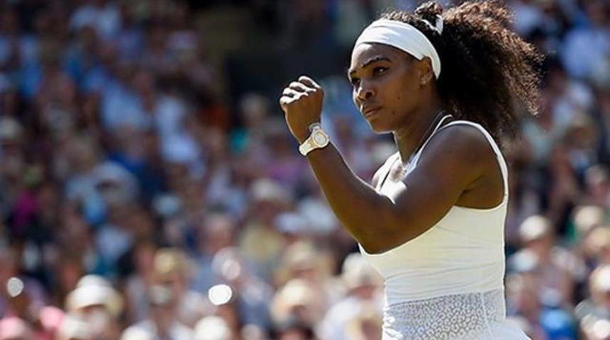Wimbledon'ın krali&ccedil;esi Serena!