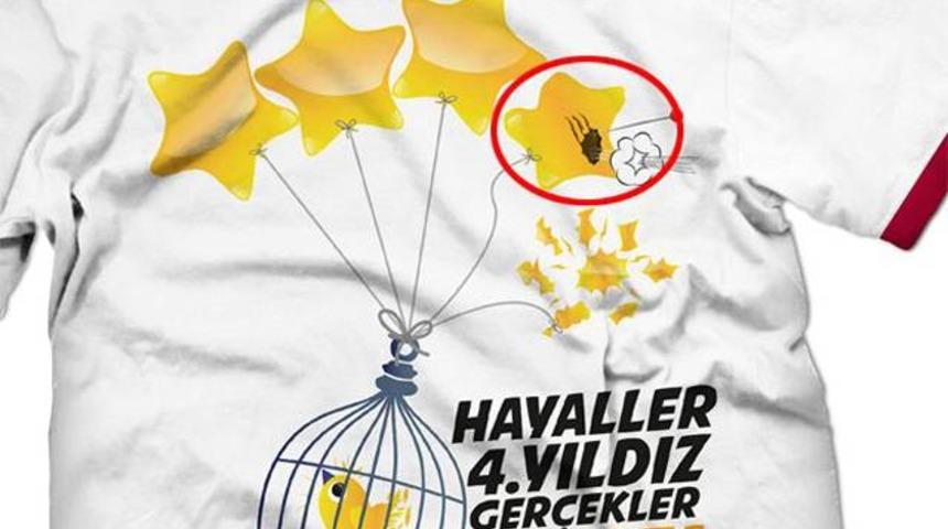 Fenerbah&ccedil;eliler'i ayağa kaldıran tiş&ouml;rt!