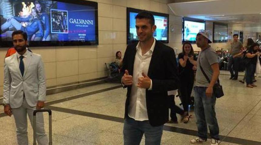 Luiz Rhodolfo İstanbul'a geldi