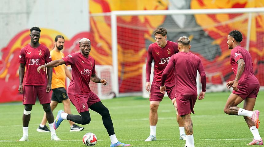 Galatasaray, Gaziantep FK maçı hazırlıklarını tamamladı
