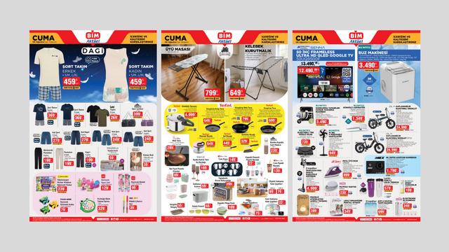 BİM'e Dagi şort takımlar geliyor! 8 Ağustos 2025 BİM Aktüel Kataloğu burada