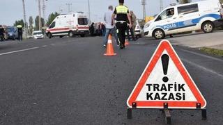 Otomobil ile üç tekerlekli motosiklet çarpıştı: 1 yaralı