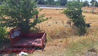 Otomobil ile üç tekerlekli motosiklet çarpıştı: 1 yaralı