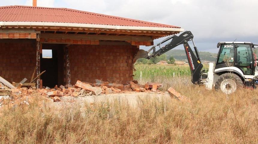 Kocaeli'de kırsalda kaçak yapıya geçit verilmiyor