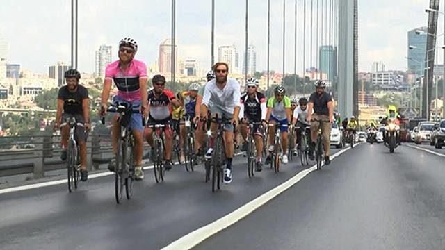 Belçika'dan İstanbul'a pedal çevirdiler